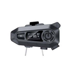 Auriculares de intercomunicación Bluetooth para motocicleta con tecnología avanzada de reducción de ruido para una comunicación clara y experiencia de conducción - Product Image 1