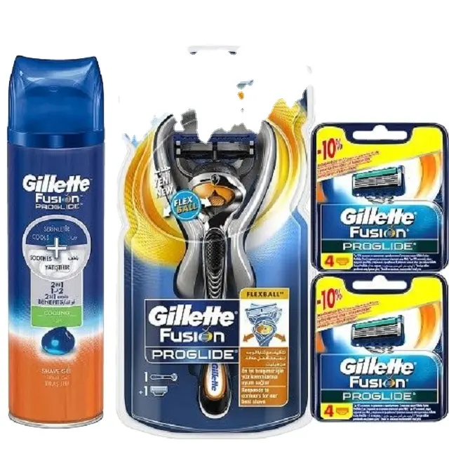 GILLETTE-cuchillas de afeitar Gillette FUSION 5, desechables, GIllette