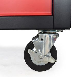 批发10抽屉滚动车间手推车可定制OEM储物柜工具套装耐用小型机械储物箱 - Product Image 3