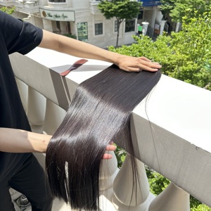 Kimyasal olmadan Bonestraight atkı saç insan saçı NG saç üreticileri stilleri çeşitli düşmez - Product Image 4