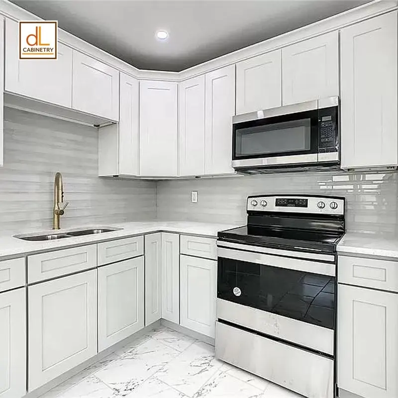 Armazém Americano Moderno Pronto Para Montar Spray Dove Grey Shaker Design Moderno Cozinha Gabinete Fornecedor