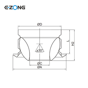 100mm HVAC Ceiling Mounted Air Outlet White Sprayed Adjustable Jet <strong>Nozzle</strong> <strong>Diffuser</strong> for Airport and Mall - Product Image 4