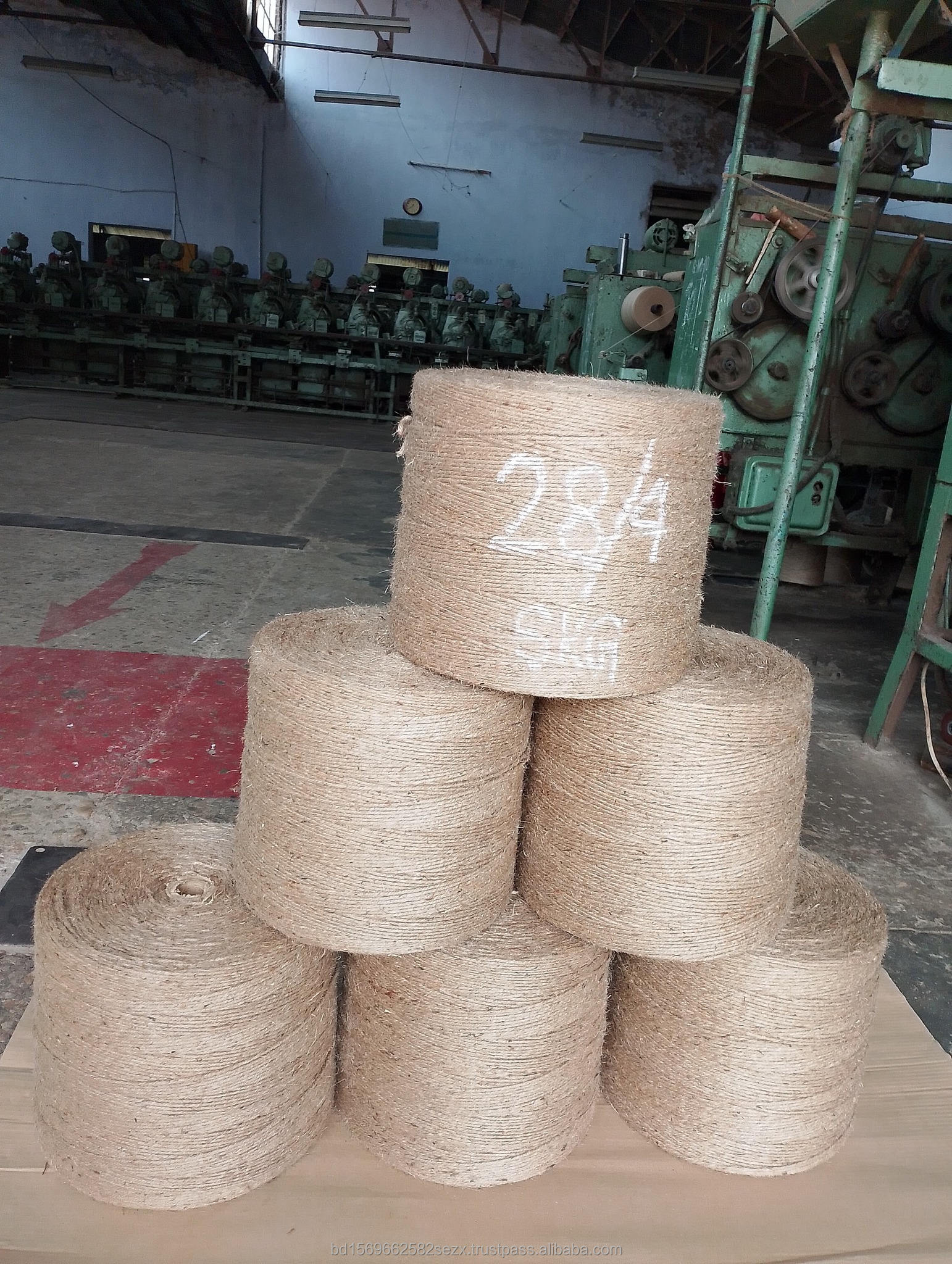 100% natural jute color