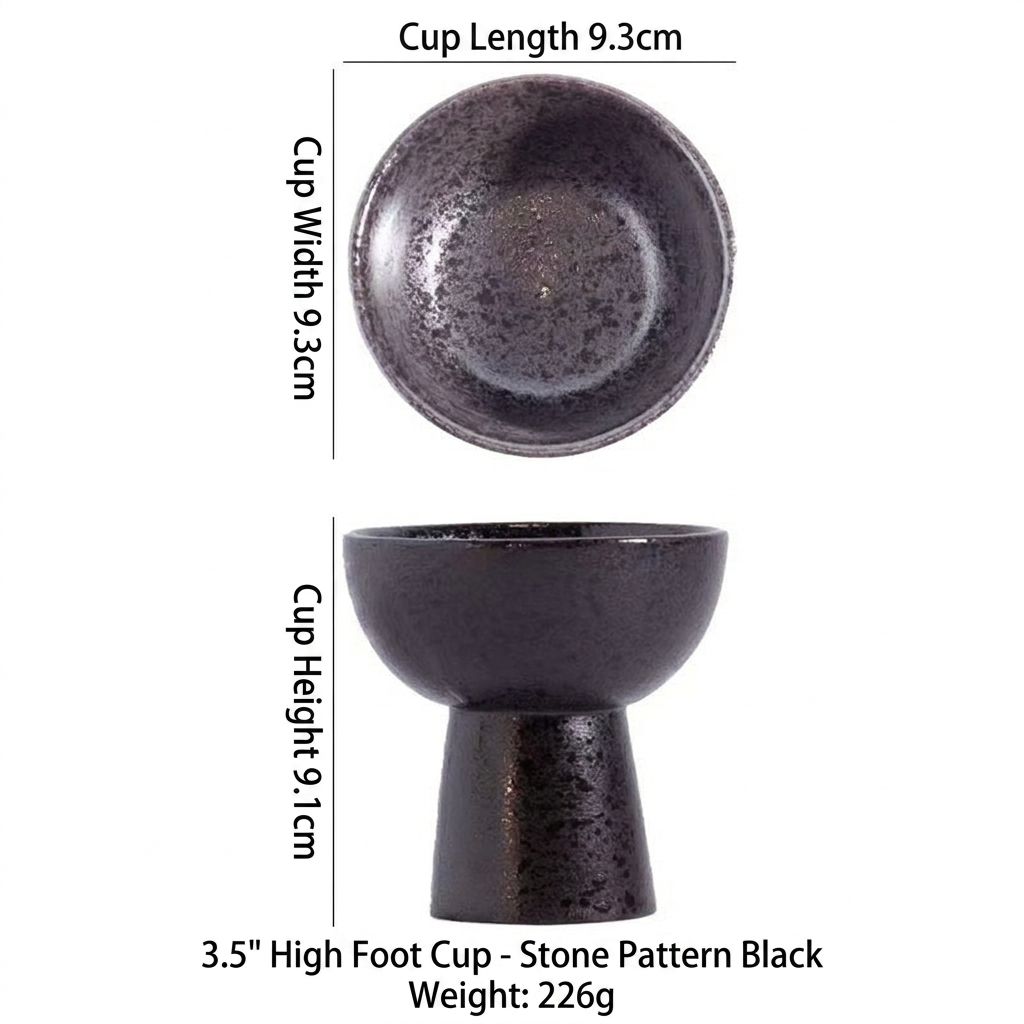 Stone pattern black