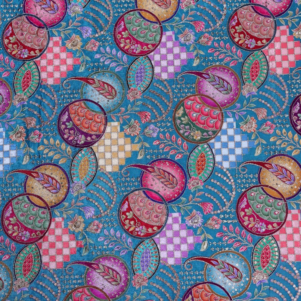 Peacock Blue