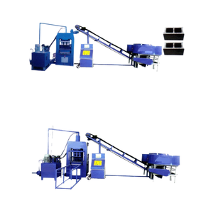 Máquina de bloques de extracción de alimentación automatizada avanzada, producción de bloques de cubierta de hormigón de cemento, línea de fabricación de ladrillos eficiente - Product Image 1