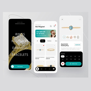 Miglior sito Web Design WordPress per i negozi di E-commerce di gioielli Stock versione Internet tra cui Web Hosting - Product Image 2