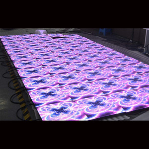 P3.91 LED zemin, alışveriş merkezleri ve etkinlikler için çarpışma önleyici özelliklere sahip iç ve dış mekan aşamaları için görüntüler. - Product Image 4