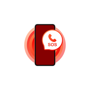 App per pulsanti SOS per vibrazioni di attivazione istantanea e avvisi Flash risposta di emergenza SOS App monitoraggio Audio Live Feed GPS - Product Image 5