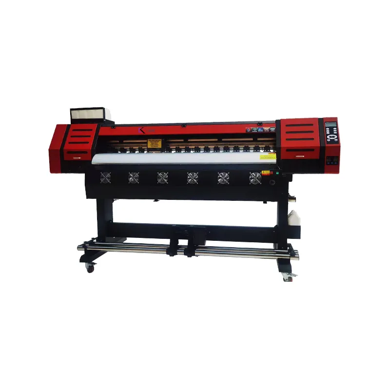 digital Large Printer High Speed Single Head I 3200 Eco Solvent inkjet Printer machine 1.8m white ink print wide format