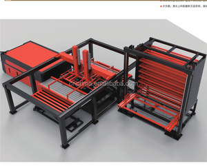 金属板収納ラック炭素鋼亜鉛メッキシートの自動ロードおよびアンロードシステム - Product Image 6