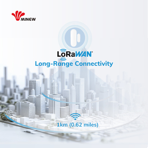 Dispositivo IoT Lorawan Lora Sensor de puerta Sensor de ventana inteligente inalámbrico Alarma Seguridad Sensor de puerta magnético inteligente inalámbrico - Product Image 2