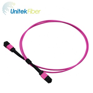 MPO cable 4.5m/15FT 12 24 Cores OM4 OM3 MPO fibre OS1 OS2 g657a mpo fiber patch cord PVC OFNR OFNP <strong>MTP</strong> jumper - Product Image 5