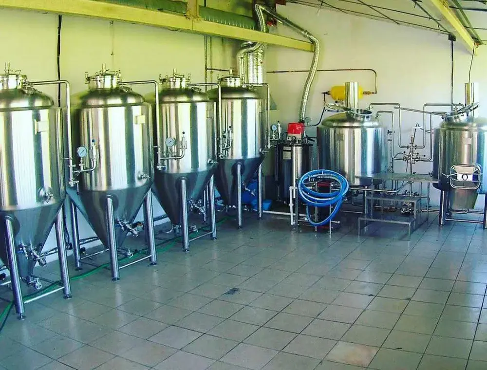 600l birrificio bar birra artigianale attrezzature usate attrezzature per la fermentazione