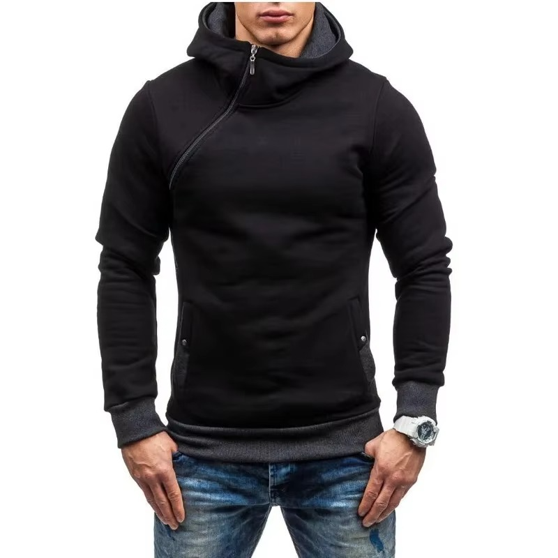 Black and Dark Gray
