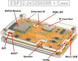 Display ESP32 da 2.8 "con Touchscreen ILI9341 per prototipazione, sviluppo rapido e sistemi Embedded - Product Image 6