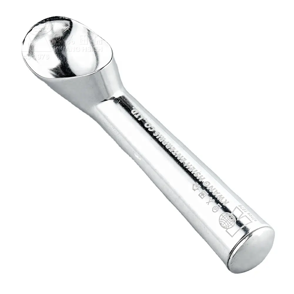 Kwang Hsieh gravado ergonômico liga de alumínio Ice Cream Scoop confortável e durável ferramenta