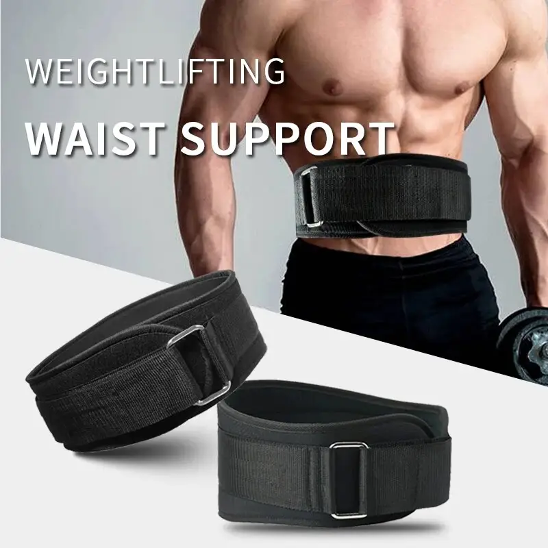Gewichtheffen Verstelbare Heupgordels Krachttraining Flexibele Ultralichte Riem Voor Mannen Fitness Workout Back Support