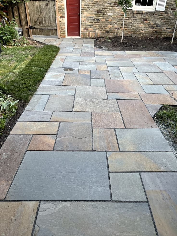 Rustic Limestone Modular Porch Tile