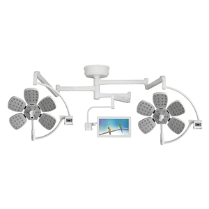 手術灯天井取り付けデュアル病院ダブルヘッド<span class=keywords><strong>LED</strong></span>手術照明壁掛け