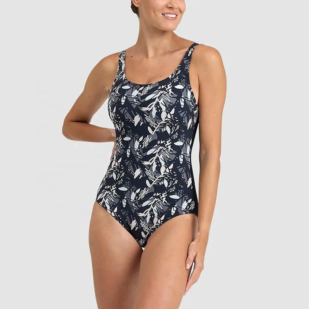 Personalizado al por mayor diseñador de una pieza traje de baño de talla grande de las mujeres ropa interior conjunto trajes de baño para mujeres 2024 Bikinis traje de baño ropa de playa