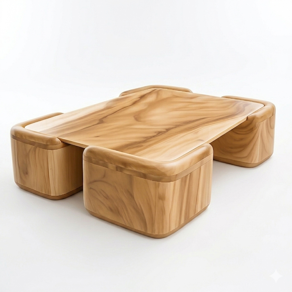 Natural Wood Color Finish