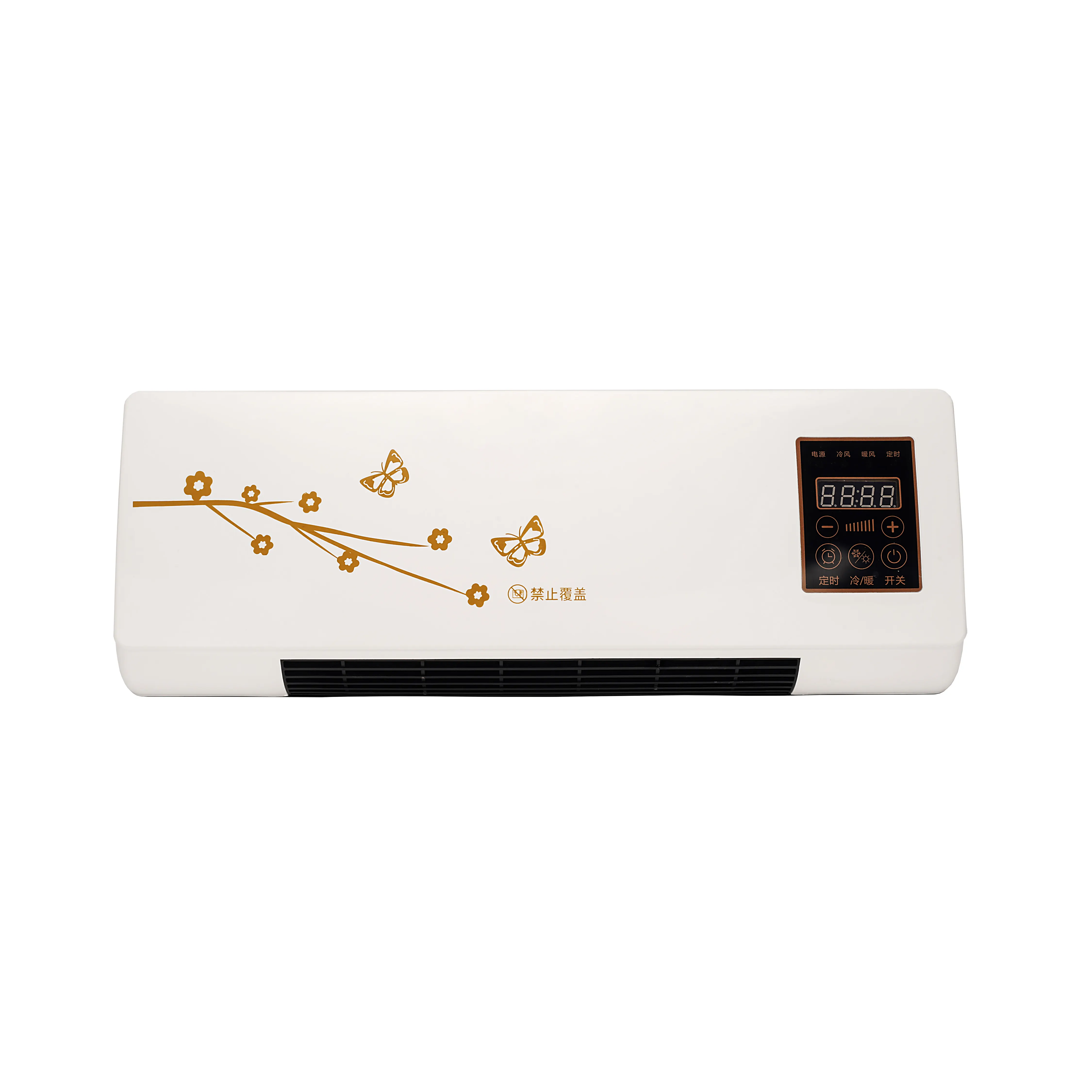 Mini climatiseur PTC ventilateur d'air en céramique climatiseur mural portable maison hiver chauffage électrique avec salon