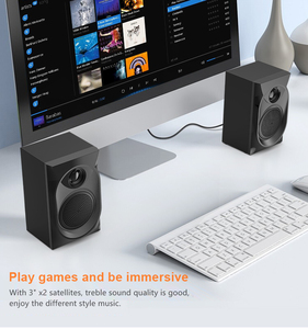 超低音4英寸低音炮扬声器蓝牙标清USB RCA输入输出多媒体家庭影院电源扬声器