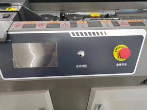 Anteriore A4 perfetto controllo di frequenza intelligente automatico colla a caldo libro rilegatrice C60