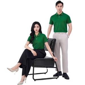 Cổ Điển Phù Hợp 95% Cotton 5% Spandex Người Đàn Ông Của Polo Áo Sơ Mi Thanh Lịch Thoải Mái Ngắn Tay Áo T-Shirt - Product Image 1