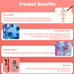 Beirelax Terahertz tongkat udara panas Blower Quantum untuk tongkat Terahertz aktivasi Meridian fisioterapi - Product Image 3