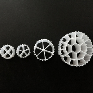 PE75 K5 HDPE hammadde su arıtma taşıyıcı Bio topları filtre mbbr bio medya - Product Image 5