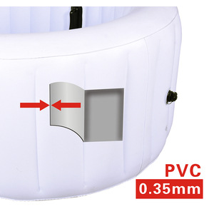 Cao cấp PVC Trắng <span class=keywords><strong>Inflatable</strong></span> birthing Hồ bơi cho nữ hộ sinh nhà sinh hồ bơi Bộ dụng cụ birthing bồn tắm biểu tượng tùy chỉnh vườn tắm phụ nữ mang thai - Product Image 3