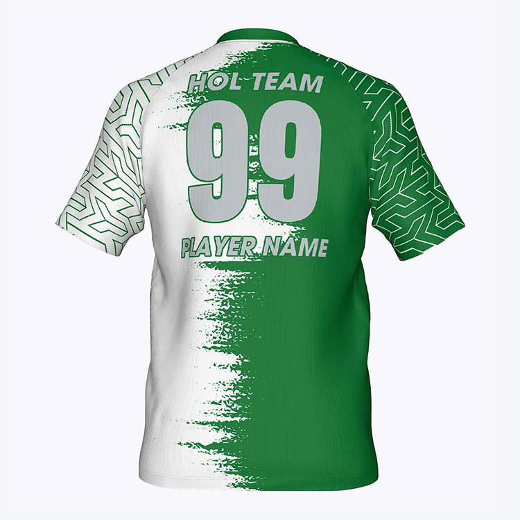 Green & White