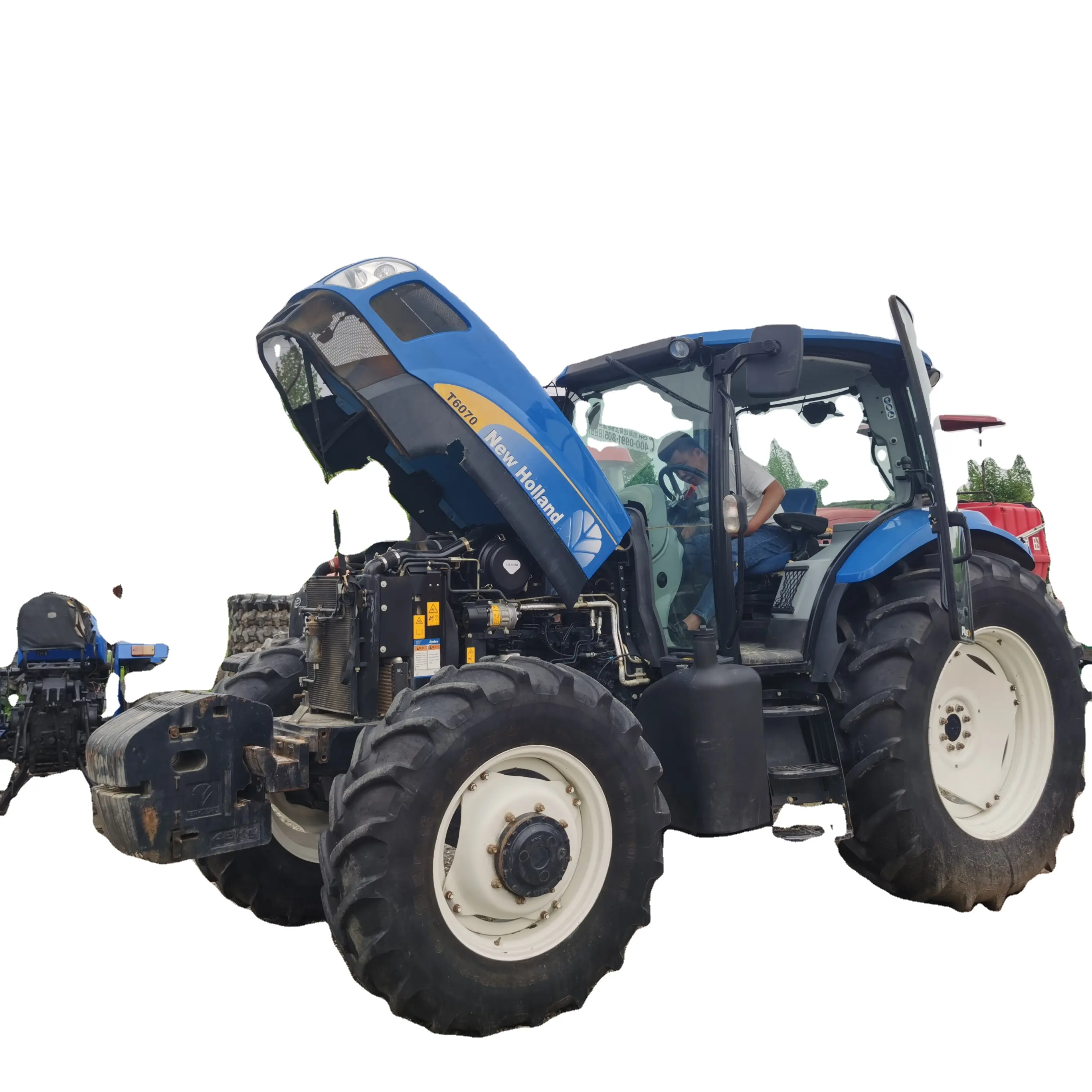 Nouveau tracteur agricole Hol land 120hp 4WD