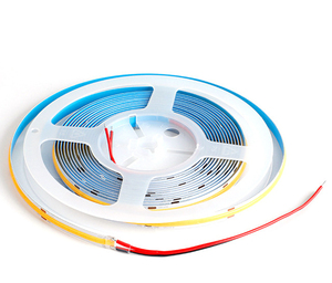 IP68 12V/24V COB LED şerit işık 320LED/M dış mekan kullanımı için uzaktan kumanda CRI90 ile 8mm PCB genişliği - Product Image 4