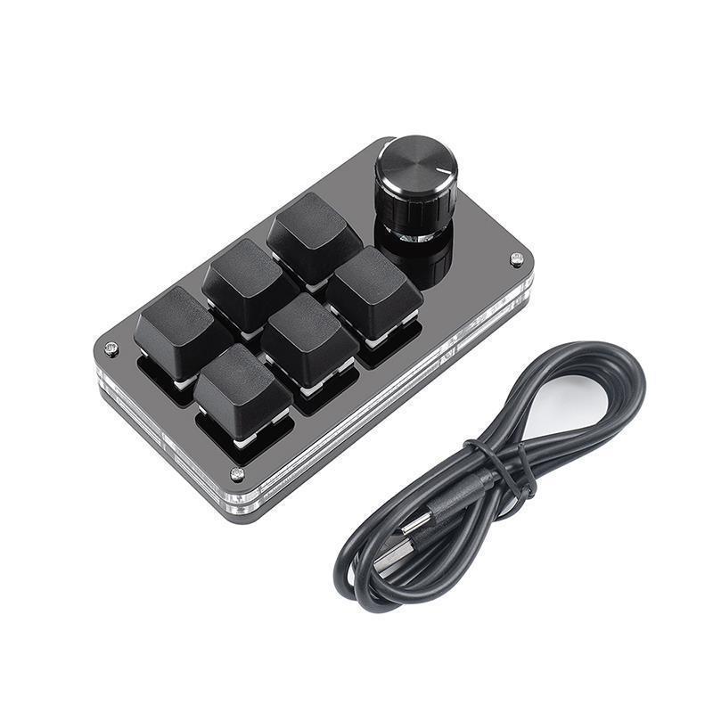 Noir 6 touches + bouton + USB