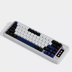 Walmet Señalización Digital y Pantallas, Gran Oferta, Profesional, RGB, LED, Retroiluminado, 67 Teclas, Teclado Inalámbrico para Juegos, Ratón, Combos, 2017 - Product Image 5