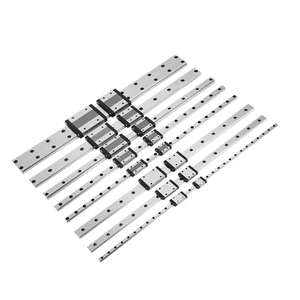 Riel de guía lineal CNC con rodamiento, movimiento preciso y suave para sistemas de automatización industrial y aplicaciones de movimiento de máquinas - Product Image 1