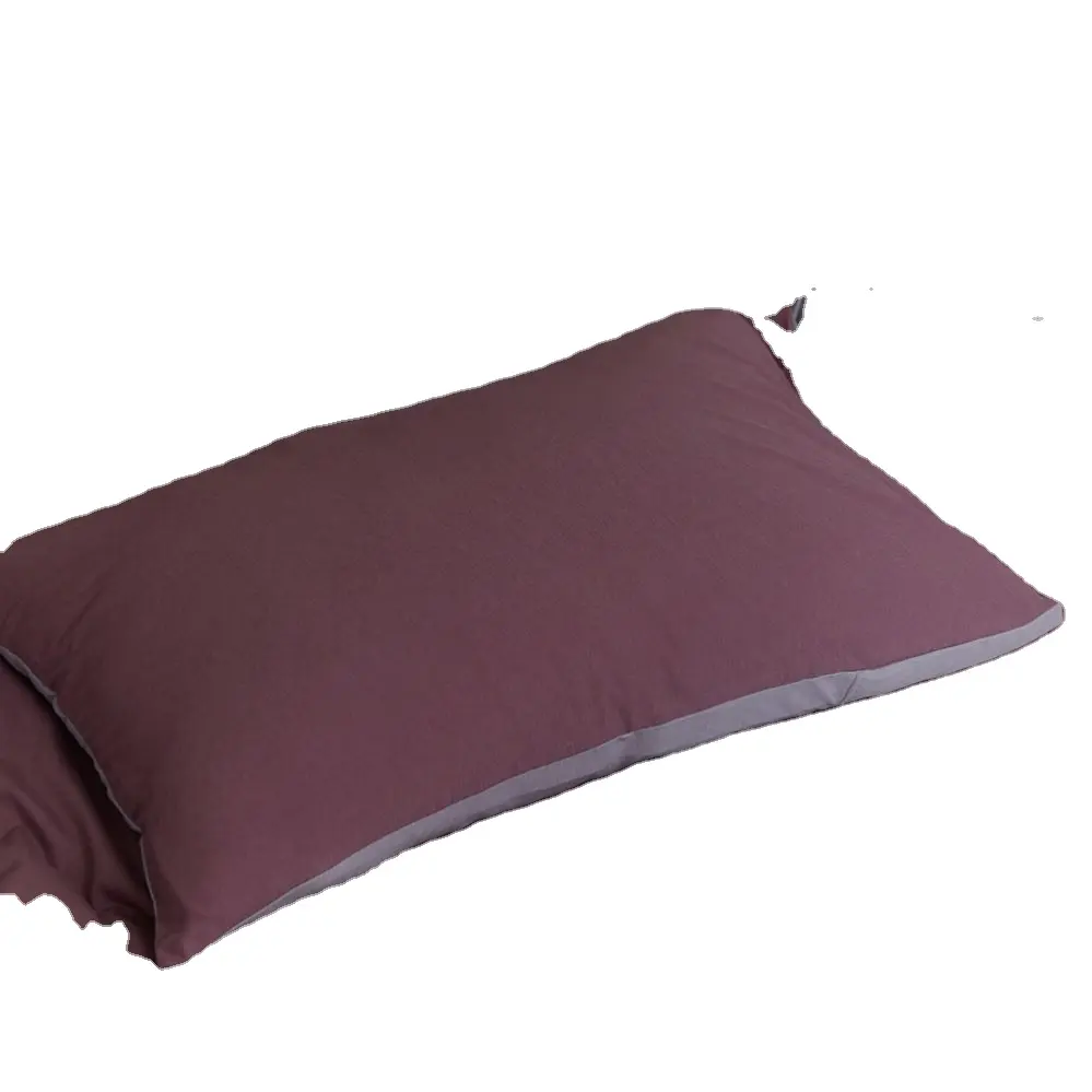 Set tempat tidur dekorasi rumah ringan kualitas tinggi Set penutup selimut king Queen dengan sarung bantal warna kustom seprai