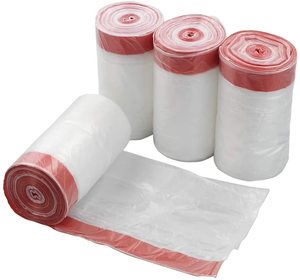 Drawstring Garbage Bags, Tear-art <strong>Roll</strong> Bags, Custom Packaging, Manufactured <strong>in</strong> Vietnam at a Competitive Price