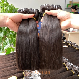 Wholesale 100% Pure Raw Vietnamese Unprocessed Virgin Raw Human Hair Extensions Bone Straight <strong>Model</strong> Number <strong>Bundles</strong> - Product Image 1