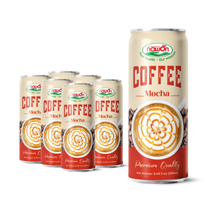 Private Label 250ml Can Instant Coffee <strong>Drink</strong> with Rich and <strong>Pure</strong> Mocha Coffee Flavor NAWON Vietnam Beverages OEM/ODM - Product Image 1
