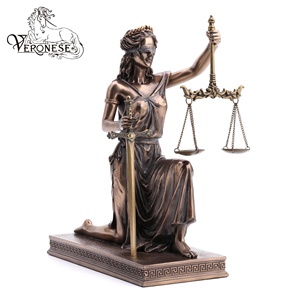 تصميم فيرونيس ديكور المنزل الحرف الراتنج بيثيا-أوراكل تمثال دلفي معبد أبولو - Product Image 5