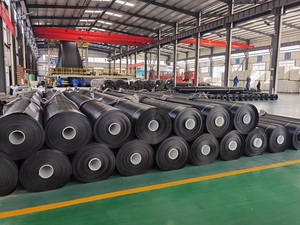 HDPE geomembranlar baraj havuzları için 1mm 1.5mm 0.5mm 2mm astar landdepolama Geomembrana su geçirmez geomembran balık gölet gömlekleri için - Product Image 5