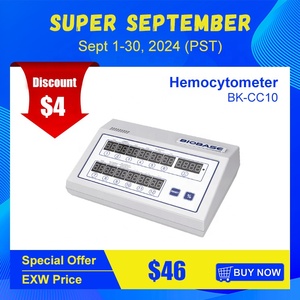 BIOBASE Hemocytometer BK-CC10 Portable Hemocytometer <strong>Binary</strong>-decade 12-group Counter for Lab and Hospital - Product Image 2