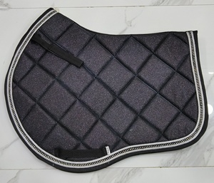 Sang Trọng Long Lanh Ngựa Yên Miếng Đệm Khởi Động Bộ Polycotton Lót Cho Đua Ngựa Gp Nhảy Bán Buôn Từ Cưỡi Ngựa Nhà Cung Cấp - Product Image 3