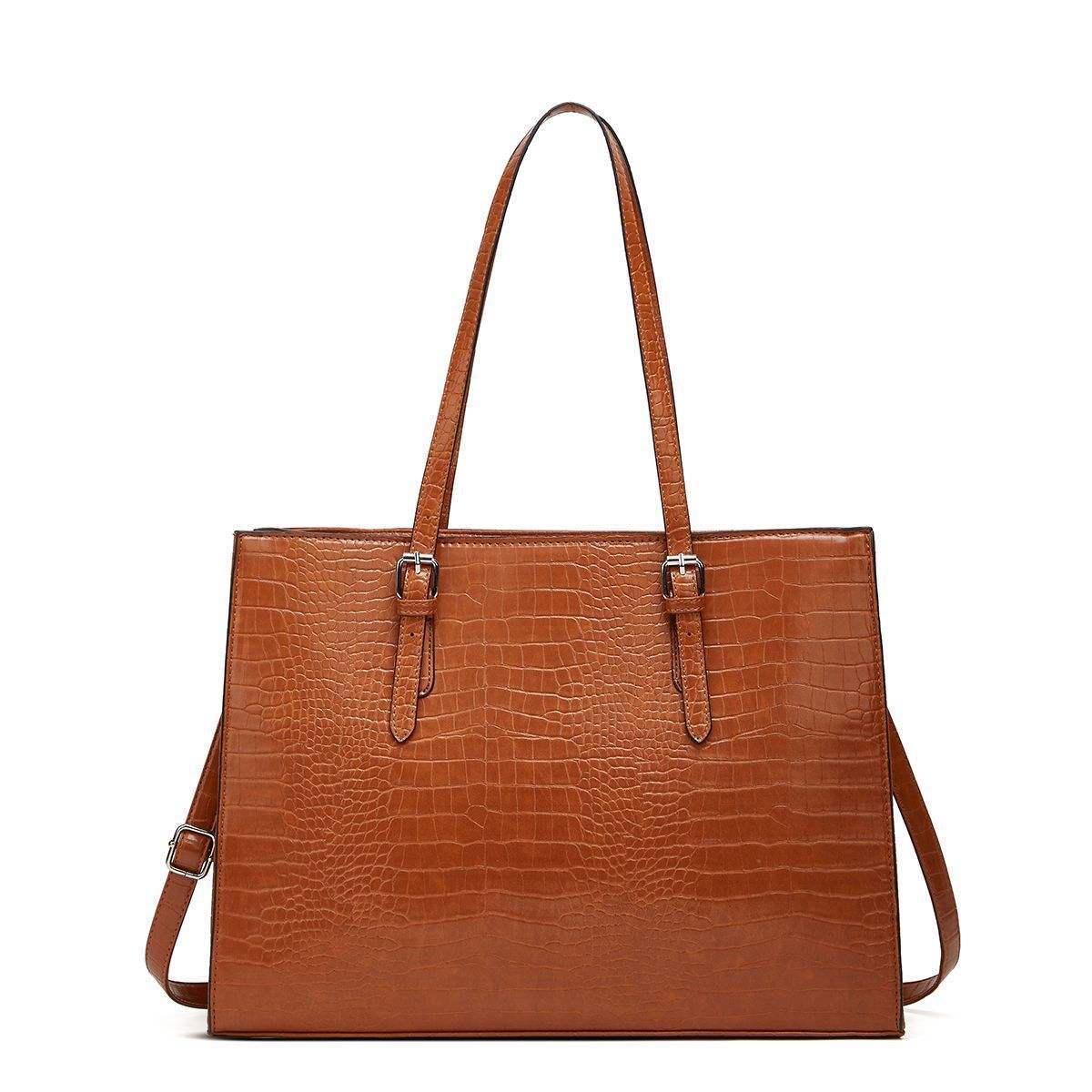 Alligator pattern brown