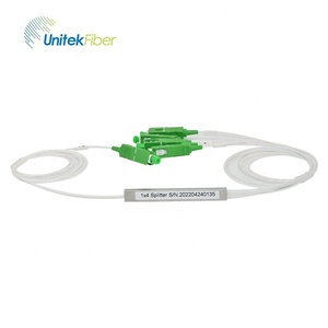 FBTスプリッターSCLC APC UPCPLCスプリッター1x2ミニ鋼管G652D G657A 0.9mm 1x2 for FTTH 4G TCP Networks光ファイバースプリッター - Product Image 3