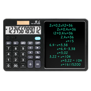 Calcolo pieghevole portatile e scrittura integrato LCD elettronica scientifica calcolatrice da tavolo scrittura a mano - Product Image 2